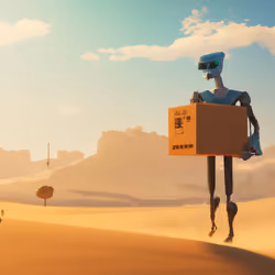Robot courier