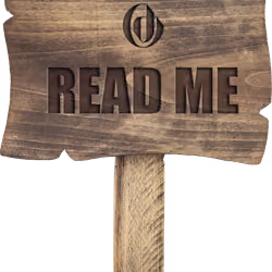 Geologie Read Me Sign