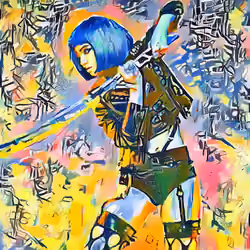future fighter abstract