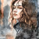 Watercolor Female Portraits