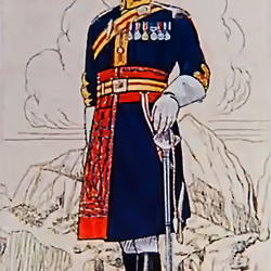 Soldier in Uniform - THE SCINDE HORSE
