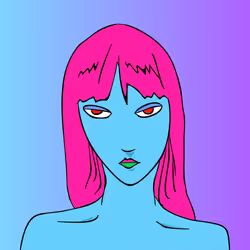 Ethereal Cosmic Girl #00394