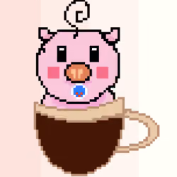 The baby pig is born #1