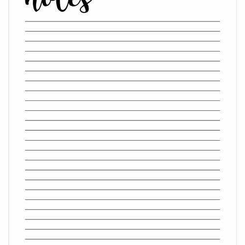 Notes
