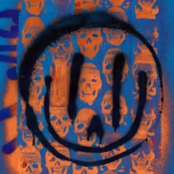 Skull smile style