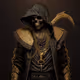 Golden X Skulls