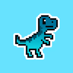 PixelSaurus Rex #0075
