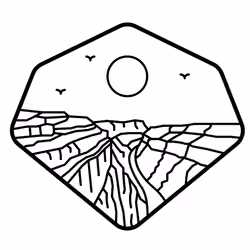 CryptoVectorD #2 - Framed Canyon