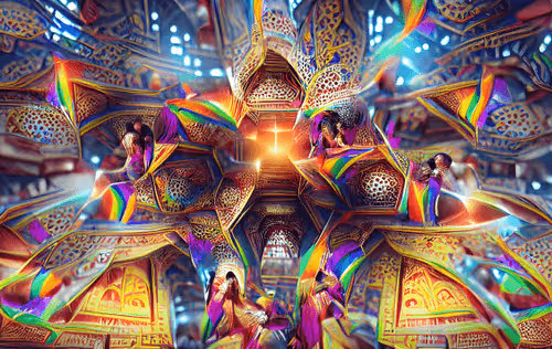 Sacred Machine Geometries