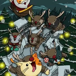 SANTA CAT #17
