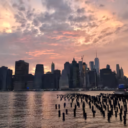 Deep New York City Sunset
