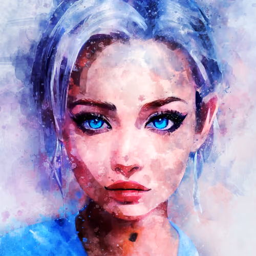 Watercolor Beauty #95