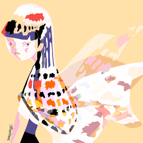 Moth girl #05