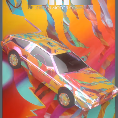Delorean S 40th Anniversary Nft Collection