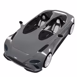 3D Aston Martin V12 Speedster
