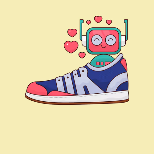 #047:  Love Bot Shoe