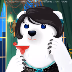 71. Master Polar bear - Galss Jewel 유리 보석 (마스터폴라베어)