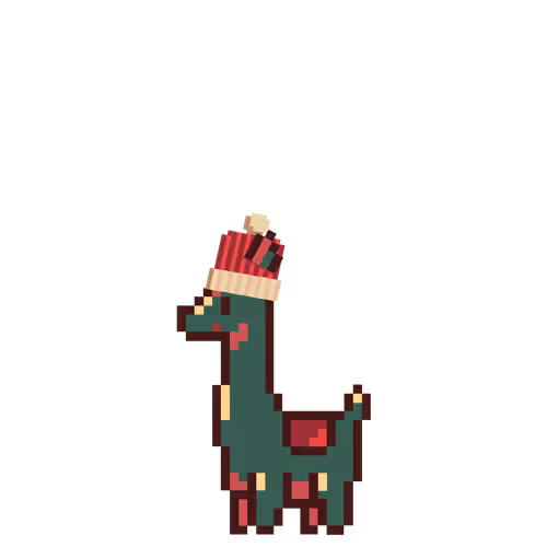 Winter Llama