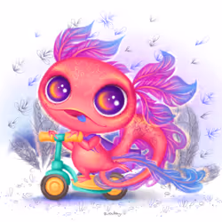 Сute Axolotl