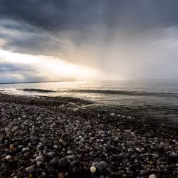 storm on horizon