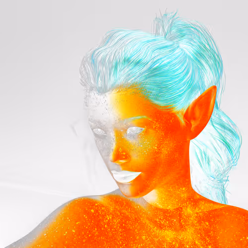 Elfie Portrait Colors: Two
