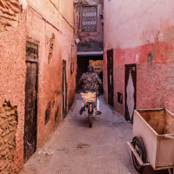 Motorbike in Marrakech, 2015
