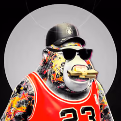 Degenerate stylish Ape #4998