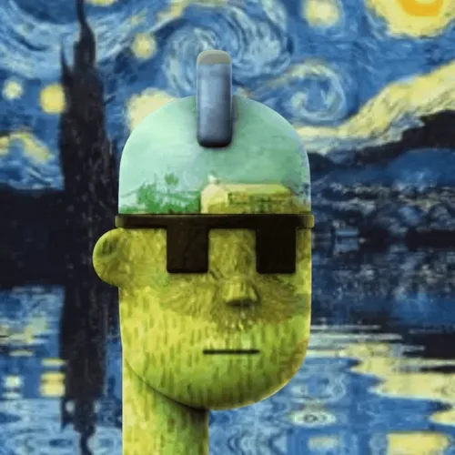 3D VAN GOGH PUNKS #013