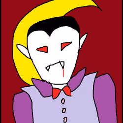 Vamp guy i took 2 minutes to draw