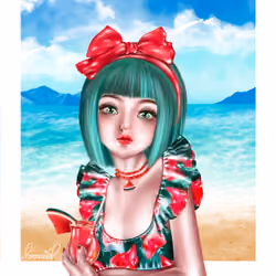 Yume in summer bikini