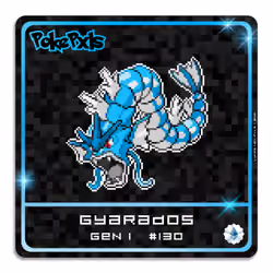 PXL GYARADOS [PokePxls #130] [2/10]