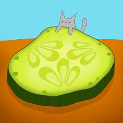 Cat on a Cucumber 006