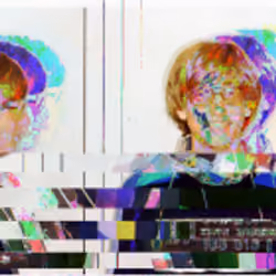 Glitched Bill Gates Mugshot
