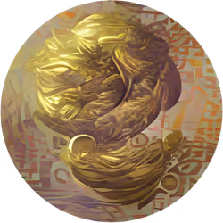 Obol Gold Coin #6