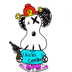 KicksCenter Graffiti Dog #00027