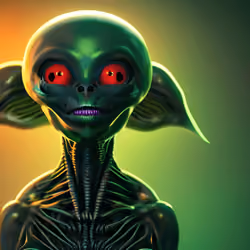 spooky alien 1