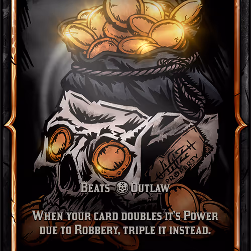 Rogue West Crypto Trading Card Game