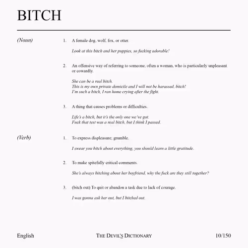 The Devils Dictionary