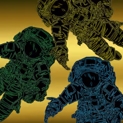 Space travel man ＃02