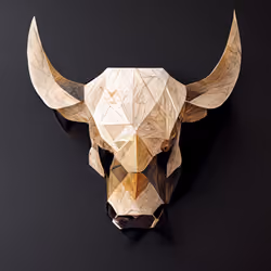Geometric Vector Bull #004