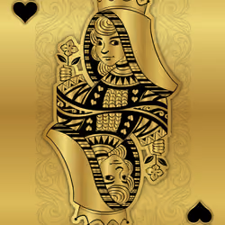 Gold Heart Queen 46