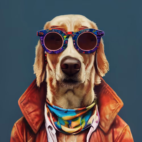 70's hippie dogs