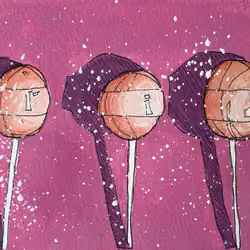 cherry sucker trio [ detail ]
