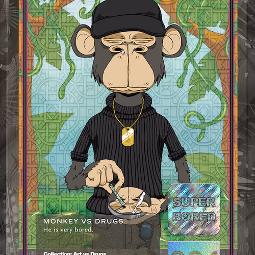 Monkey vs Drugs - Super Bored - 004/007