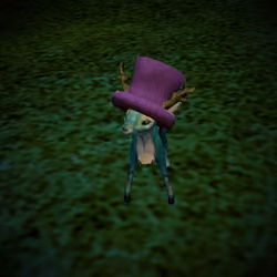 deer in a hat