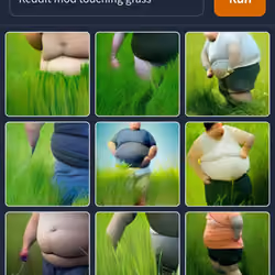 Reddit mod touching grass