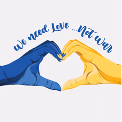 We Need Love...Not War by Laura Niles