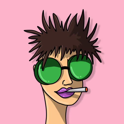 Purple lips Female 