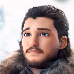 Cartoon Jon Snow