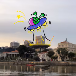 Singapore - Alien Invasion